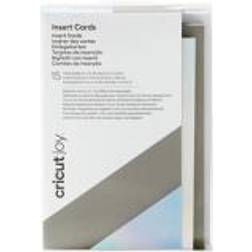 Cricut Joy Insert Cards 8,9 cm x 12,4 cm 15-pack (Gray, Silver, Holographic)