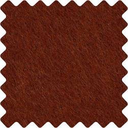 Creotime Filt stof ark 42 x 60 cm tykkelse 3 mm brun