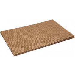 Creativ Company Corrugated Card, 25x35 cm, 120 g, 10 sheet/ 1 pack