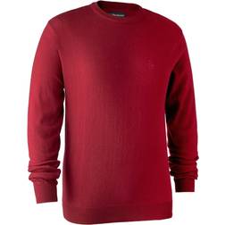 Deerhunter Kingston Knit with O-neck Red