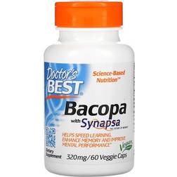 Doctor's Best Doctor's Best Bacopa with Synapsa 60 vcaps 60 stk