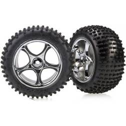 Traxxas TIRES & WHEELS, ASSEMBLED (TRA