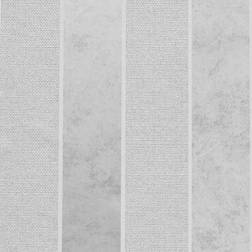 Arthouse Calico Stripe Grey Wallpaper