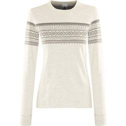 Aclima DesignWool Marius Crew Neck Woman - Light Grey