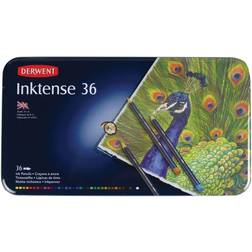 Derwent DW Inktense 36 akvarellpennor