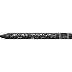 Caran d’Ache Neocolor II Aquarelle Water Soluble Wax Pastels black