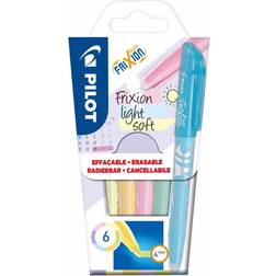 Pilot FriXion Light Soft Highlighter 6 farver