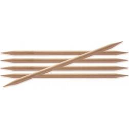 Knitpro KP35122 20 cm x 6.5 mm Basix Double Pointed Needles, Birch