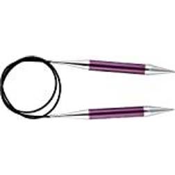 Knitpro Zing Rundpinde Aluminium 80cm 10,00mm 31.5in US15 Ruby