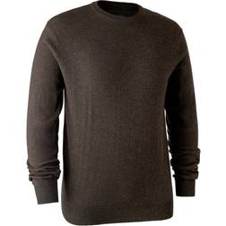 Deerhunter Kingston stickad pullover, Dark Elm