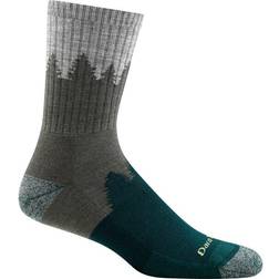 Darn Tough Number 2 Micro Crew Midweight Hiking Sock Men - Green