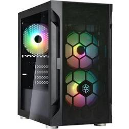 Silverstone FARA H1M PRO Micro Torre Negro