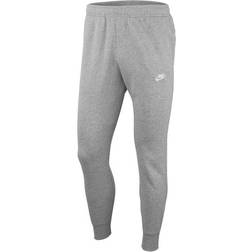 Nike Men's Sportswear Club Joggers - Dark Grey Heather/Matte Silver/White