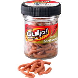 Berkley Gulp Earthworms Ruskeat