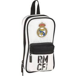 Safta Real Madrid CF Backpack White Black Pencil Case