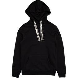 Hype Womens Drawstring Pullover Hoodie - Black