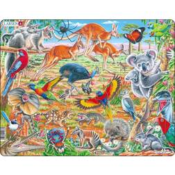 Larsen The Unique Fauna of Australia 60 Pieces