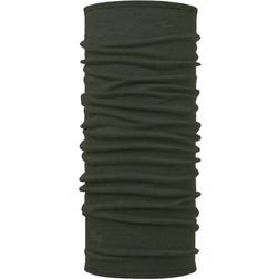 Buff Merino Midweight Neckwear Unisex - Bark Green Melange