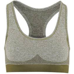 Tridri Seamless 3D Fit Multi Sport Sculpt Bra - Olive