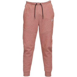 Nike Pantalone Tuta Leggero Uomo Fleece Joggers - Redstone/Heather