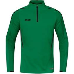 JAKO Challenge Zip Top - Sport Green/Black