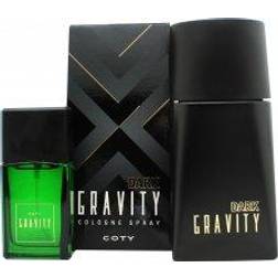 Coty Gravity Gift Set 100ml Dark Gravity Cologne 30ml Defy Gravity Cologne