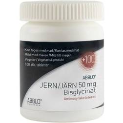 Abblo Pharma Abblo Jern 50 mg Bisglycinat 100 stk