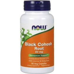 Now Foods Black Cohosh Root, 80mg 90 vcaps