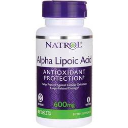 Natrol ALPHA-LIPOIC ACID 600 mg 45 stk