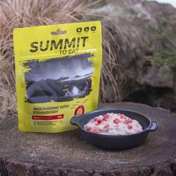 Summit to Eat Rijstpudding met aardbeien