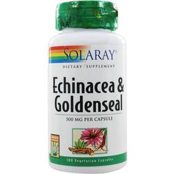 Solaray Echinacea & Goldenseal 500mg 100 Stk.