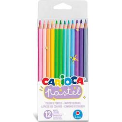 CARIOCA Pastel Farveblyanter 12stk