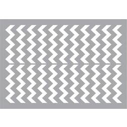 Stencil Art DIN A4 Chevron Pattern