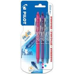 Pilot Frixion Ball Clicker 0.7 kuglepenne 3 farver