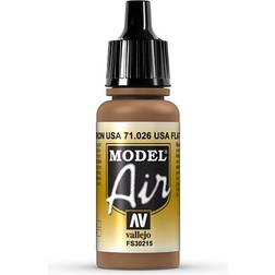 Vallejo Model Air US Flat Brown 17ml VAL026