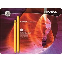 LYRA Graduate Fineliner Tusser, 20 stk