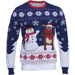 Jule Sweaters Vennernes Sweater Unisex - Blue