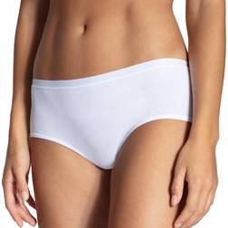 Calida Natural Comfort Hipster Wit Katoen - Medium Dames