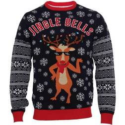 Jule Sweaters Jingle Bells Sweater Unisex - Black