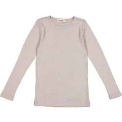 MarMar Copenhagen Tamra Wool Rib T-shirt LS - Pepple