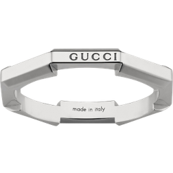 Gucci Link to Love Mirrored Ring - White Gold