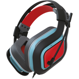 Gioteck HC-9 Casque Stéréo Filaire Rouge/Bleu Multiplateforme