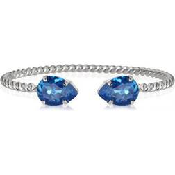 Caroline Svedbom Mini Drop Bracelet - Silver/Royal Blue Delite