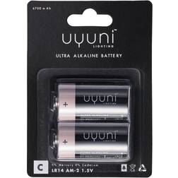 Uyuni C Alkaline 6700mAh 2-pack