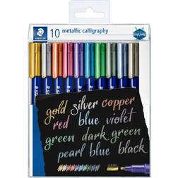 Staedtler 8325 Metallic Calligraphy 10-pack