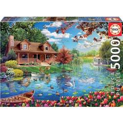 Educa Little House On The Lake 5000 Pieces