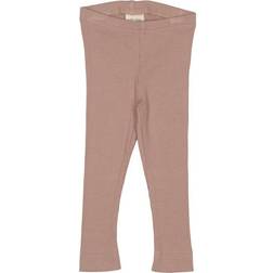 Petit Piao Rib Modal Leggings - Dauville Mauve