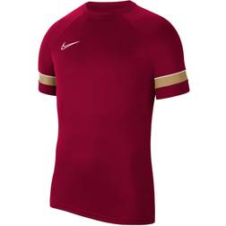 NIKE Academy 21 Training Top Kids - Team Red/White/Jersey Gold