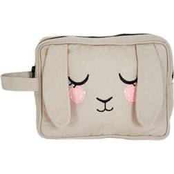 Roommate Rabbit Toiletry Bag - Beige