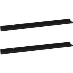 vidaXL - Wall Shelf 100cm 2pcs